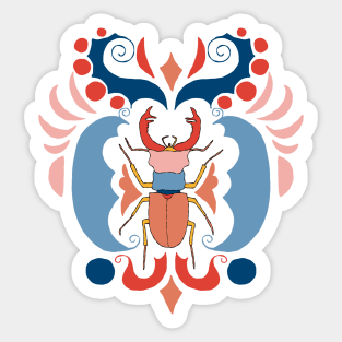 Buggy story Sticker